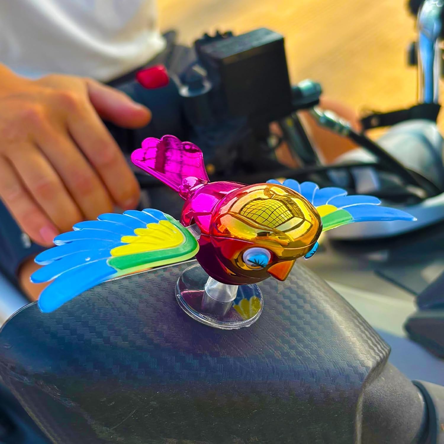 SkySwing™ Kinetic Flying Bird Car Ornament