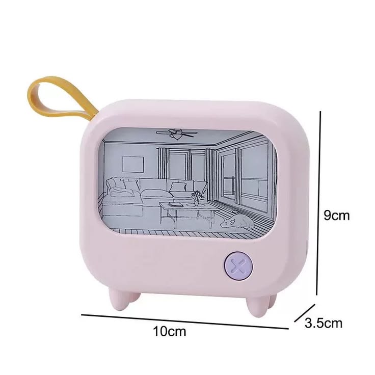 LED TV Night Light Painting Decoration Lamp