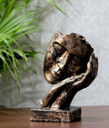 Silent Thoughts – Abstract Face Sculpture Showpiece