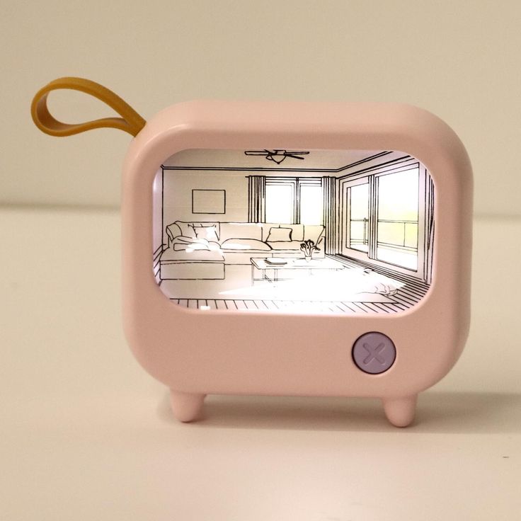 LED TV Night Light Painting Decoration Lamp