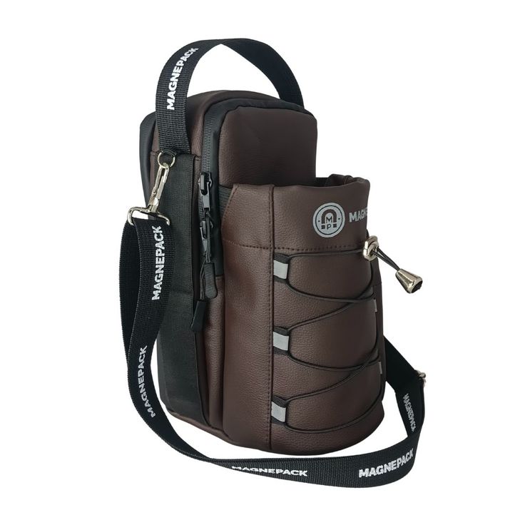 Luxury Magnetic Gym Bottle Holder Bag for Men & Women – Neoprene Fitness Storage Pouch with Strong Magnetic Grip for Gym, Running & Cycling Essentials