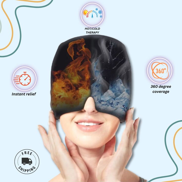 Ultra Premium Migraine Relief Cap – Cold Compression Therapy for Headache & Stress Relief